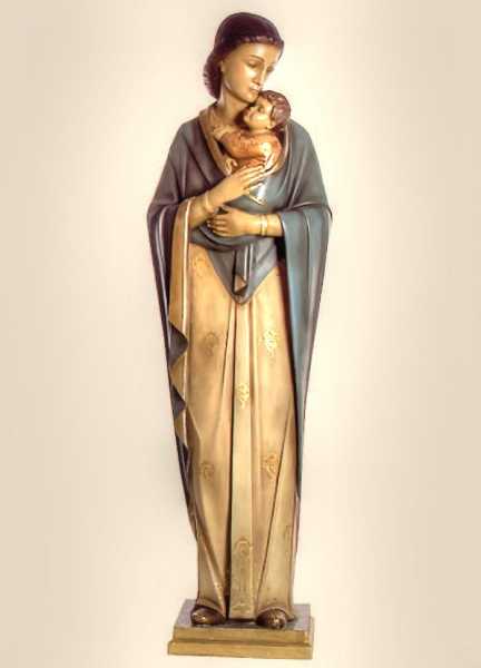 Virgin-Mary-with-Child-Statue