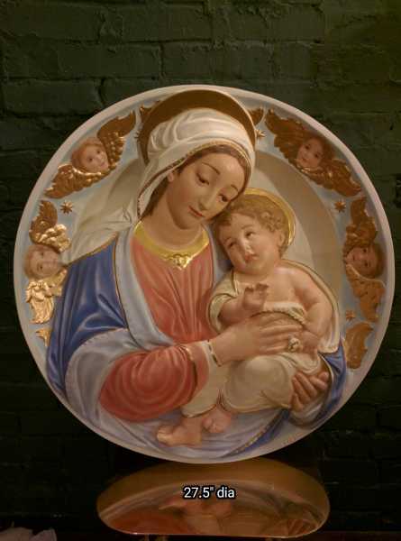 Blessed-Mother-and-Christ-Child-with-Angels