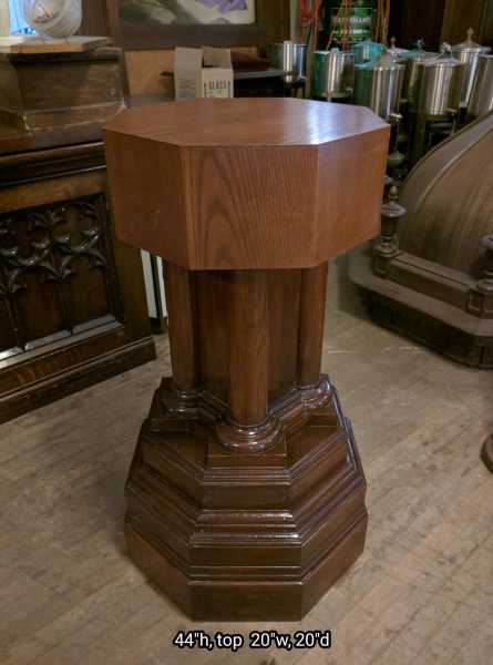 Large-Wooden-Statue-Stand