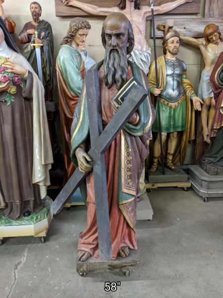 Saint-Andrew-Early-Carved-Wood-Statue
